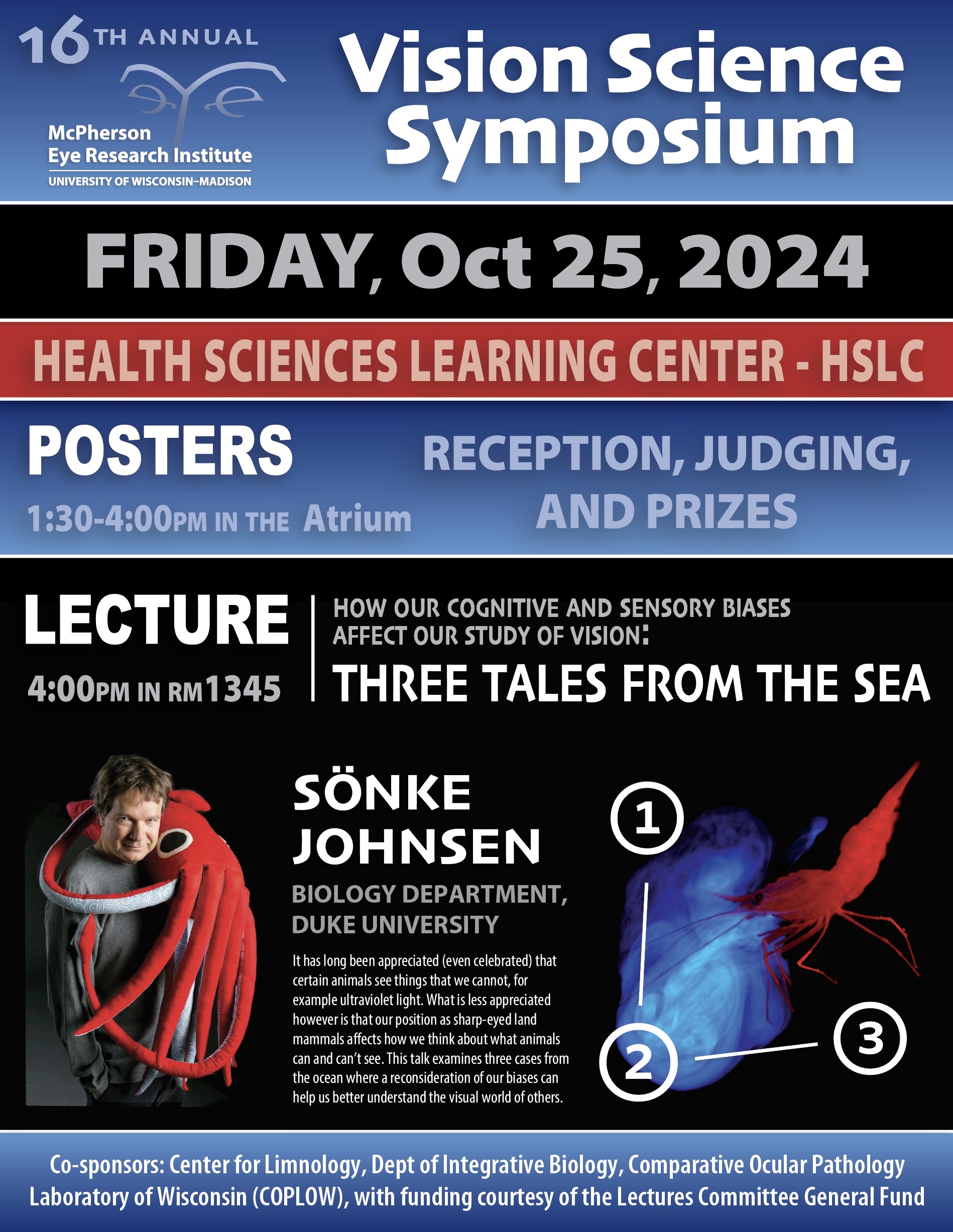 16th Annual Vision Science Symposium poster